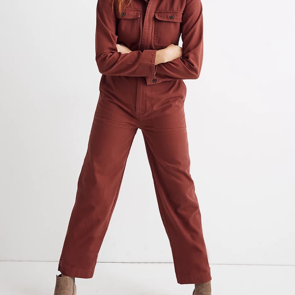 Madewell straight leg coverall jumpsuit XS/0